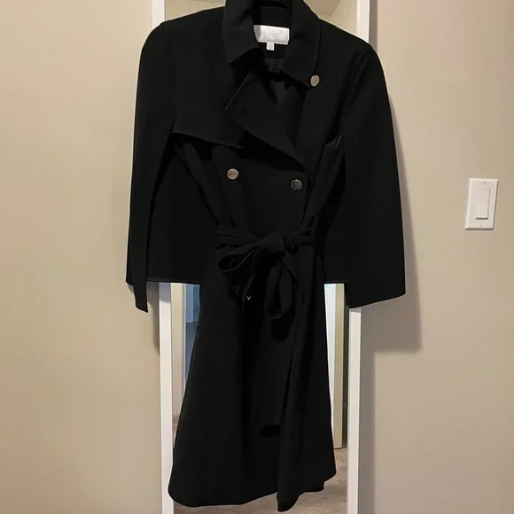 NWOT Ellassay Cape Dress / Trench Coat - Picture 4 of 13